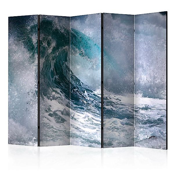 5-teiliges Paravent - Ocean Wave Ii [room Dividers] günstig online kaufen