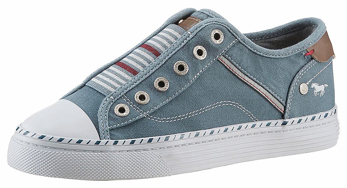 Mustang Shoes Schlupfschuh, Freizeitschuh, Slip-On Sneaker günstig online kaufen