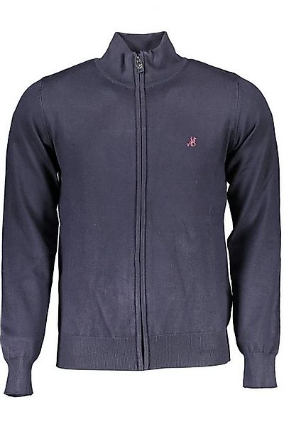 U.S. GRAND POLO Strickpullover Eleganter Herren-Cardigan in Blau: Strickjac günstig online kaufen