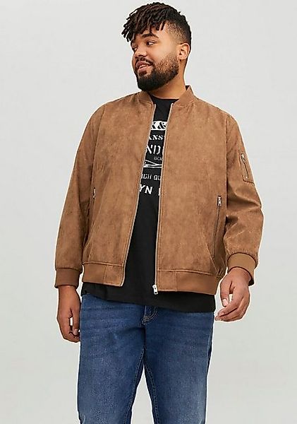 Jack & Jones PlusSize Blouson JJEROCKY FAUX SUEDE BOMBER PLS günstig online kaufen