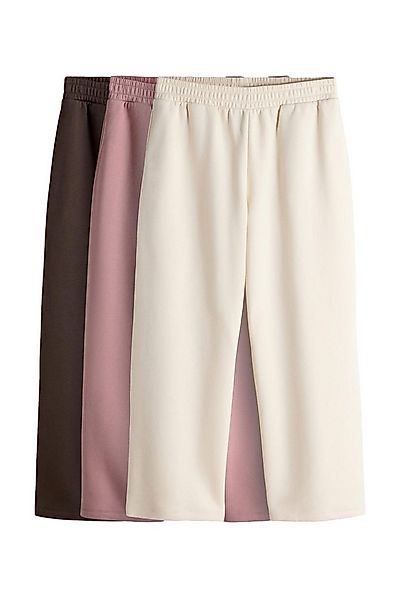 The Set Jogginghose The Set Jogginghosen mit weitem Bein, 3er-Pack (3-tlg) günstig online kaufen
