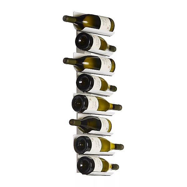 Opinion Ciatti - Ptolomeo Vino® Wand-Flaschenhalter - weiß RAL 9003/glänzen günstig online kaufen