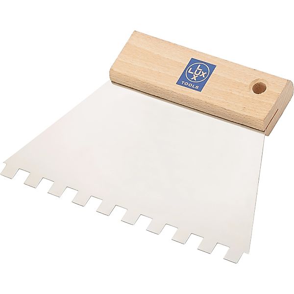 LUX-TOOLS Leimverteiler Classic 150 mm mit Zahnung 8 mm x 8 mm günstig online kaufen