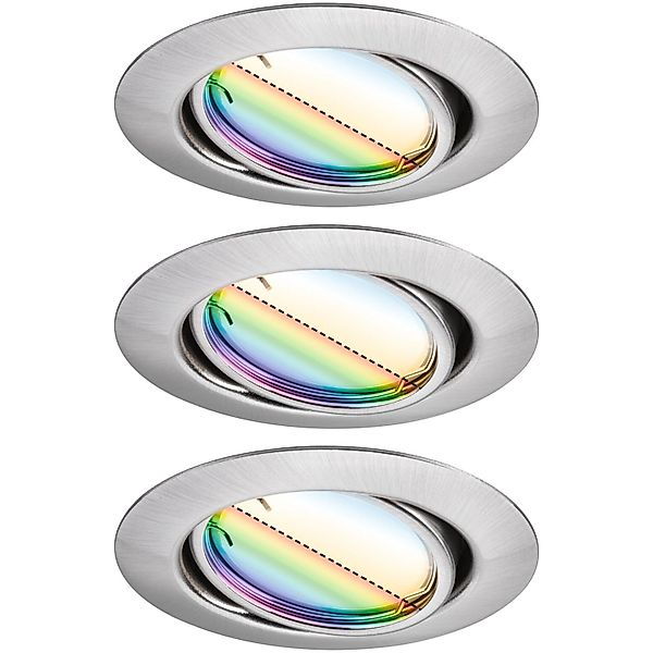 Paulmann Urail LED-Einbauleuchte Basisset Smart Home Zigbee Coin Rund 90 mm günstig online kaufen