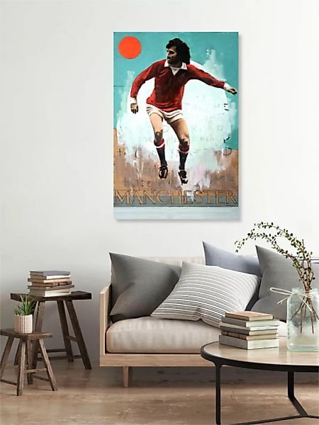 Poster / Leinwandbild - One Love Manchester United günstig online kaufen