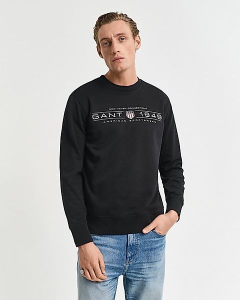 Gant Sweatshirt GRAPHIC C-NECK SWEAT günstig online kaufen