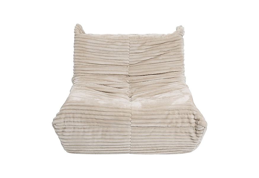 Puluomis Sitzsack XXL Riesen Beanbag Sessel 90 x 100 cm mit 30D Neuschwamm- günstig online kaufen