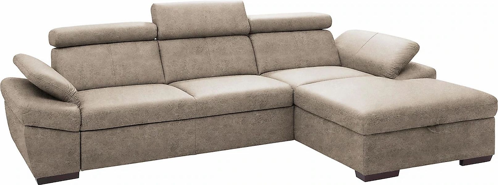 exxpo - sofa fashion Ecksofa "Salerno, klassisch modernes Funktionssofa, ho günstig online kaufen
