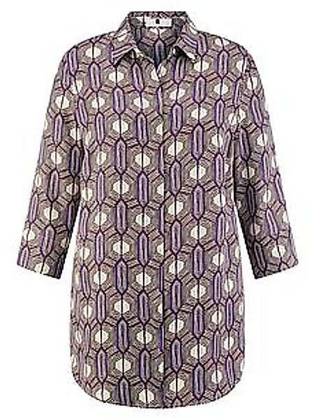 Long-Bluse 3/4-Arm Emilia Lay weiss günstig online kaufen