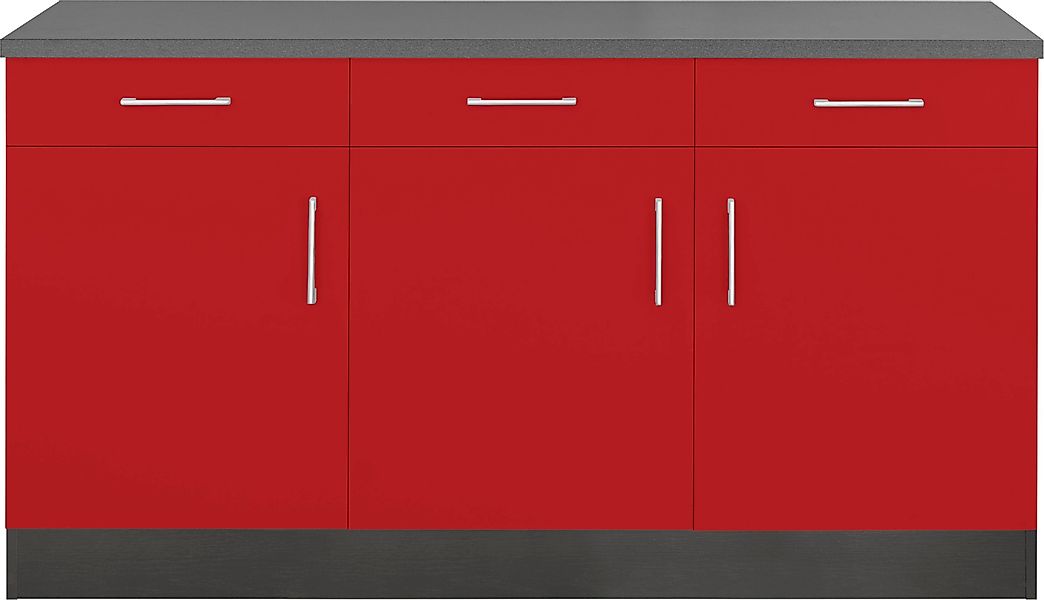 KOCHSTATION Unterschrank "KS-Paris", mit 3 Schubkästen und 3 Türen, für vie günstig online kaufen