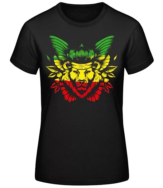 Reggae Löwe · Frauen Basic T-Shirt günstig online kaufen