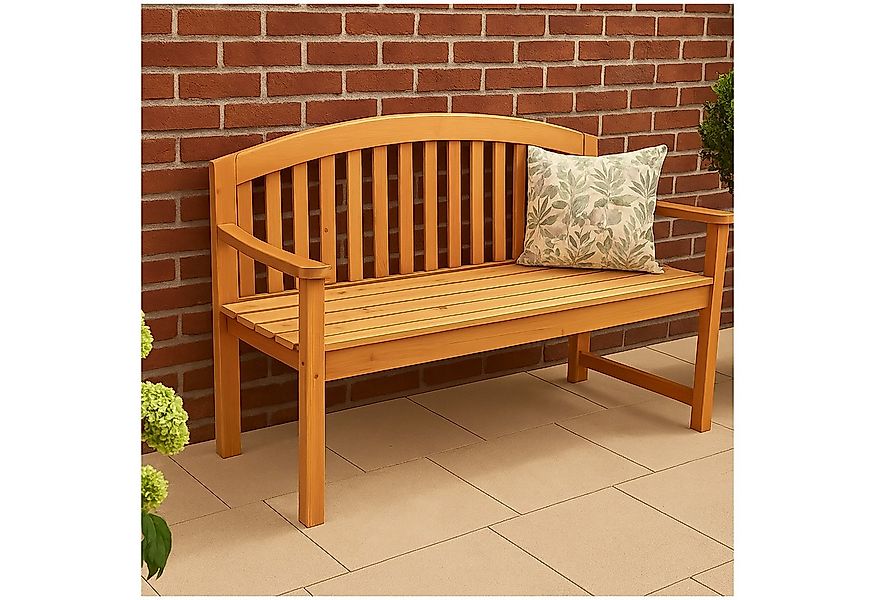 HTI-Living Gartenbank Stilvolle 2-Sitzer-Gartenbank aus Holz (Stück, 1-St., günstig online kaufen