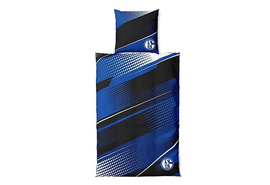 FC Schalke 04 Bettwäsche FC Schalke 04 Bettwäsche 135x200 cm, schwarz/ blau günstig online kaufen