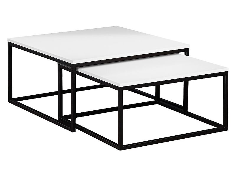 MIRJAN24 Couchtisch Dual (2er-Set), Vierkantrohrrahmen aus günstig online kaufen
