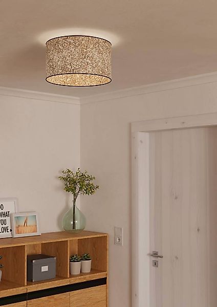 EGLO Deckenleuchte »BUTTERBURN« E27 1 Stk. Deckenleuchte, Wohnzimmerlampe m günstig online kaufen