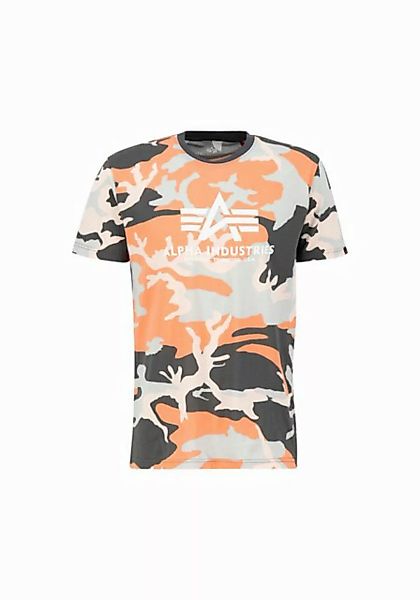 Alpha Industries T-Shirt Alpha Industries Men - T-Shirts Basic T-Shirt Camo günstig online kaufen