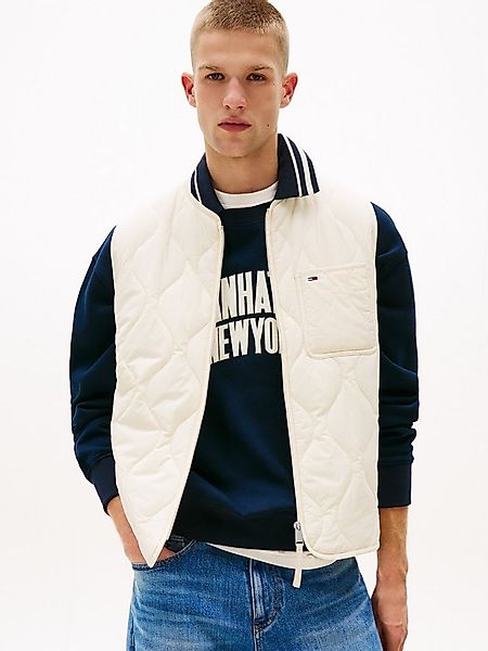 Tommy Jeans Steppweste TJM QUILTED VEST EXT Mit Rundhalsausschnitt günstig online kaufen