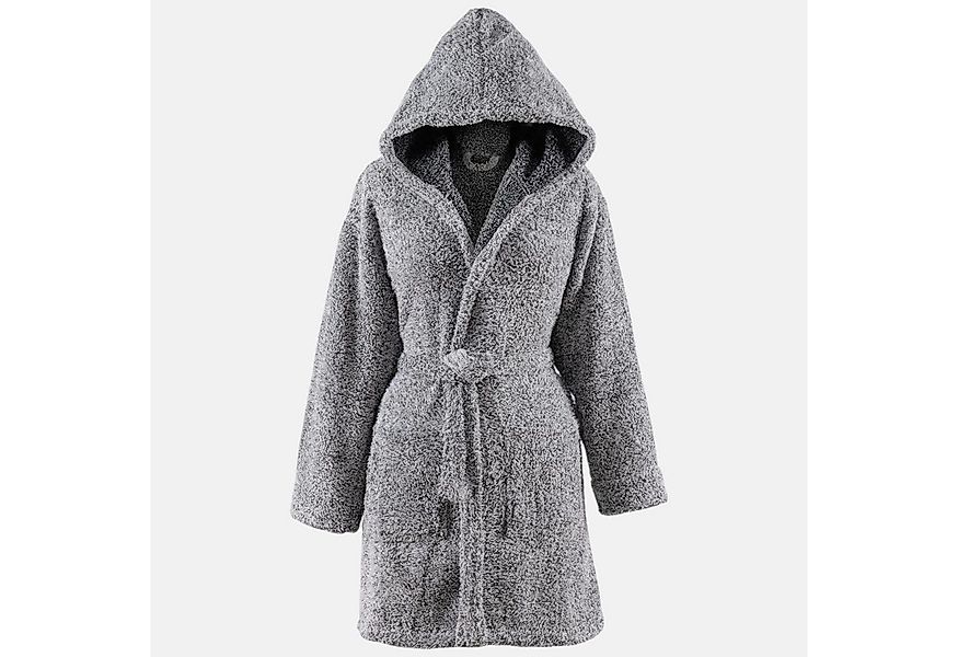 fashionshowcase Bademantel Unisex mit Kapuze aus Wellsoft Fleece – Flauschi günstig online kaufen