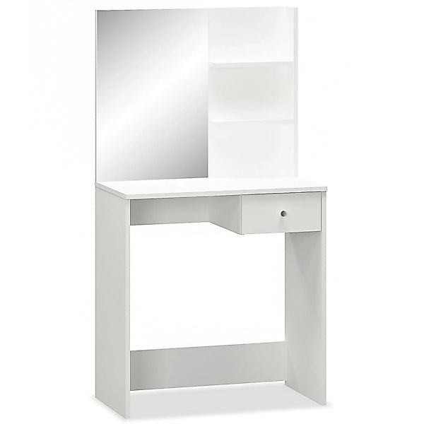 vidaXL Schminktisch Holzwerkstoff 75x40x141 cm Weiß günstig online kaufen