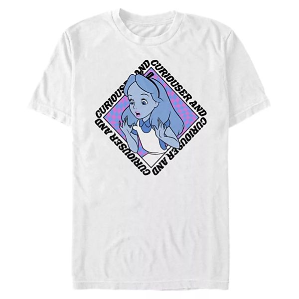 Disney - Alice im Wunderland - Alice Face - Männer T-Shirt günstig online kaufen