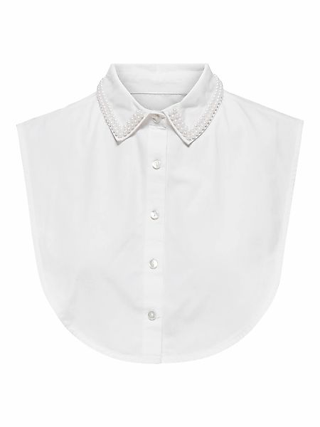 ONLY Kragen "ONLLISA PEARL COLLAR WVN", eleganter Bluseneinsatz mit Perlenb günstig online kaufen