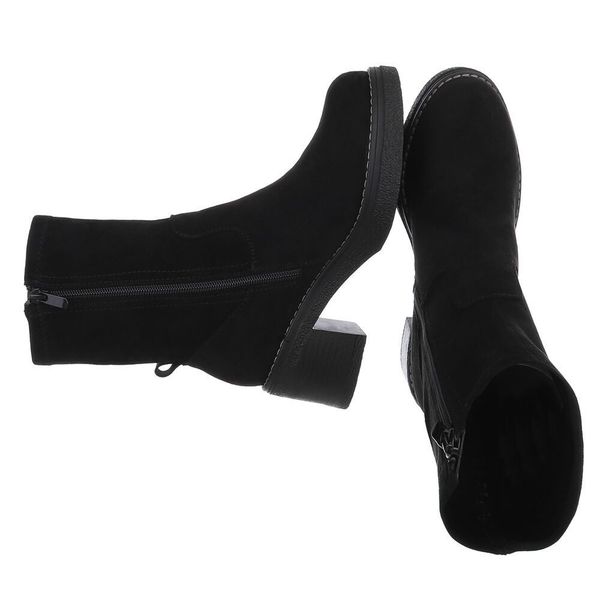 Ital-Design Elegante Ankle Boots mit Blockabsatz günstig online kaufen