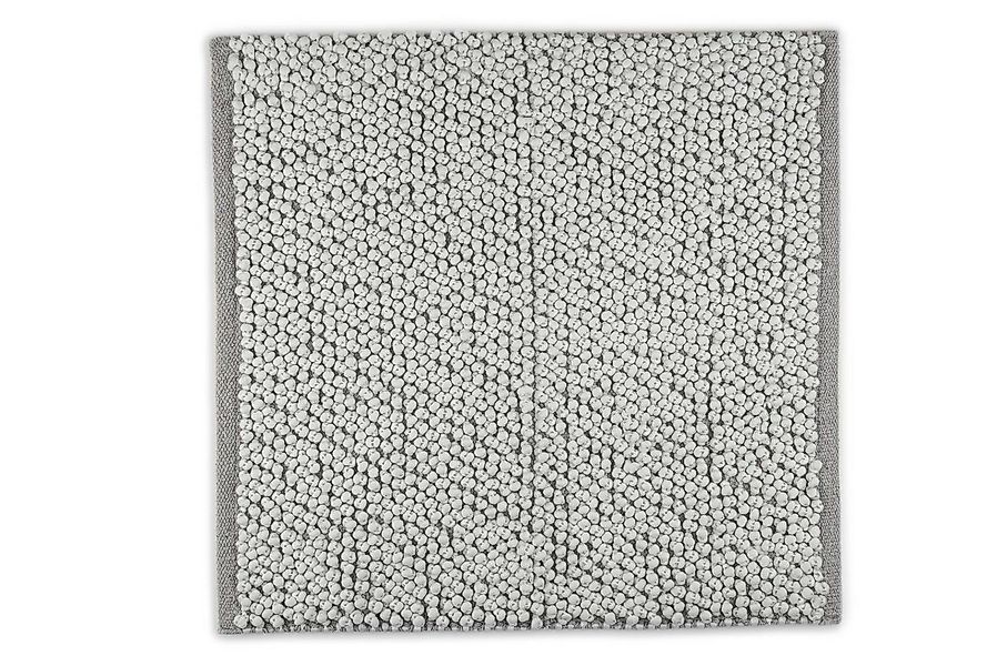 Heckett and Lane Badematte Nodo Badematte 70x120 Light Grey Badematte 70x12 günstig online kaufen