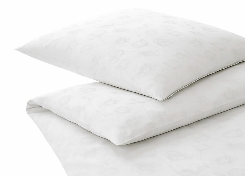 Elegante Bettwäsche "Poppy" 2 Stk. tlg. angenehmes Hautgefühl günstig online kaufen