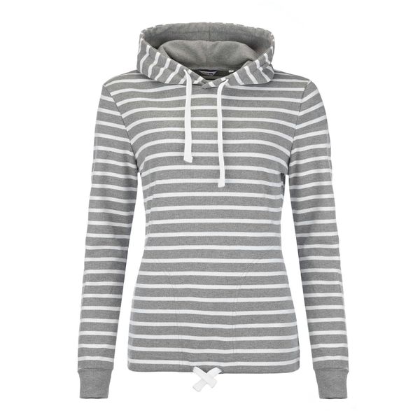 modAS Kapuzenpullover Damen Kapuzenshirt Maritim gestreift günstig online kaufen
