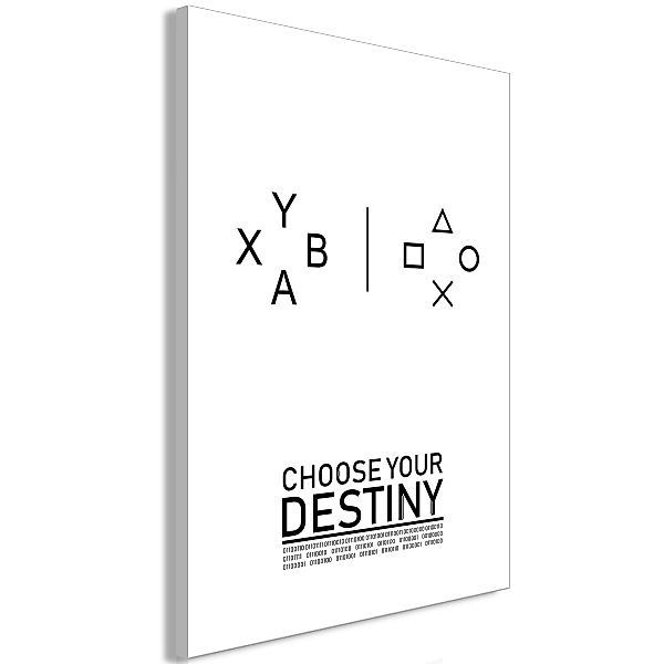Wandbild - Choose Your Destiny (1 Part) Vertical günstig online kaufen