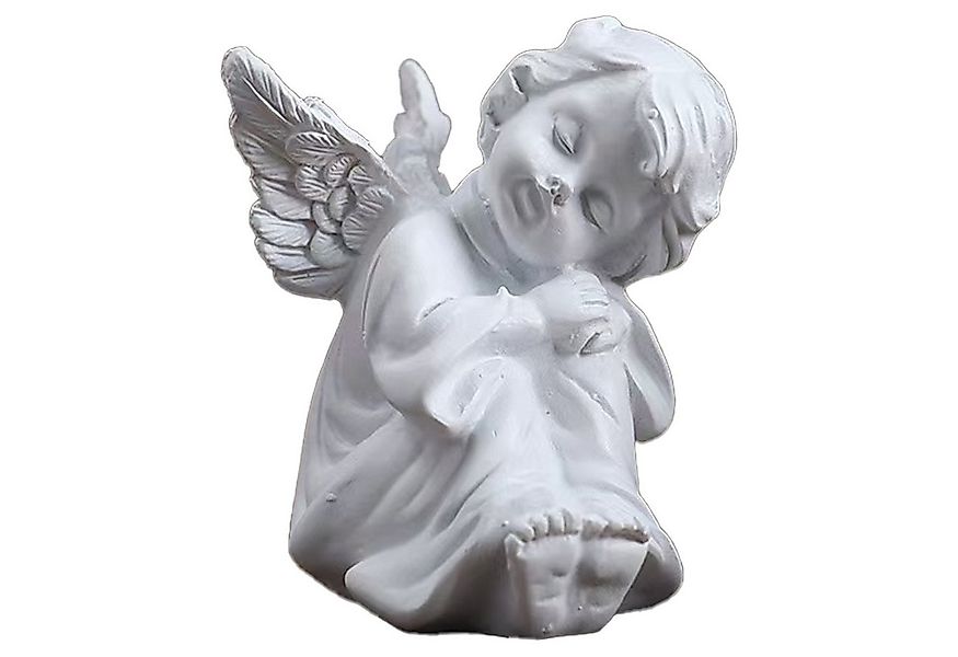 Jumpeak Engelfigur Dekorative Figuren, Weißer Engel Ornament, Betender Enge günstig online kaufen