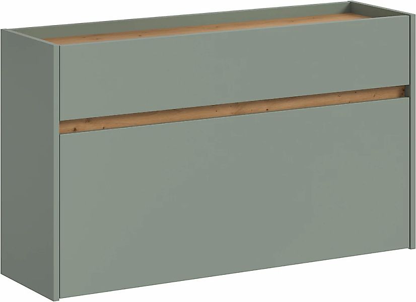 Home affaire Schuhschrank "EVRID, Breite 110cm, hängend, 1 Schubkasten, 1 S günstig online kaufen