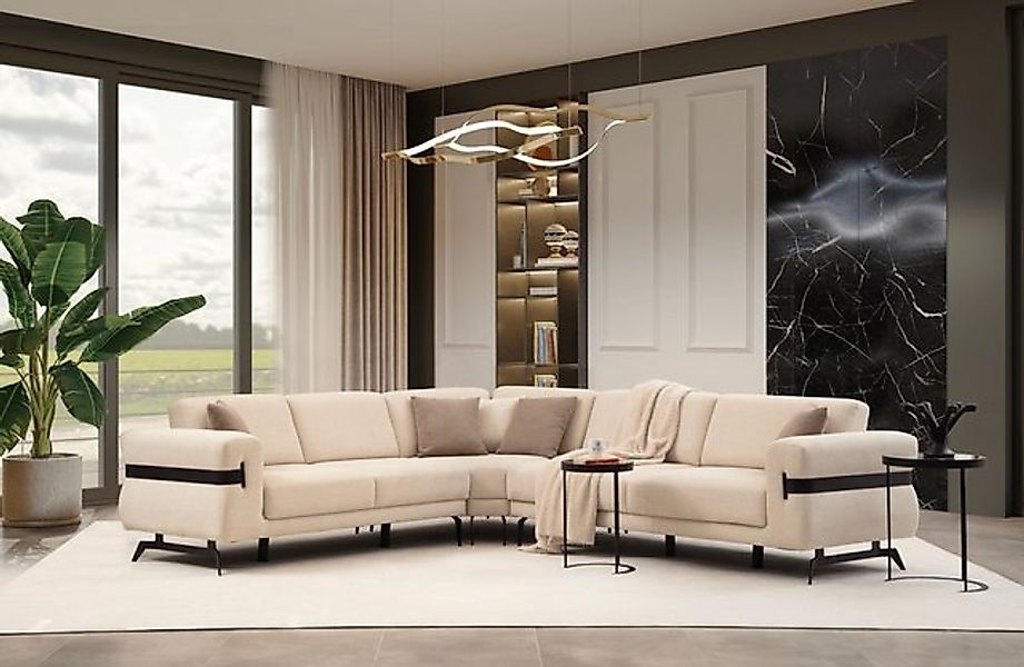 JulietHome Ecksofa Luna, Set, Schlaffunktion günstig online kaufen