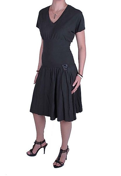 Diesel Shirtkleid Diesel Damen Kleid Maxikleid Swanco Grau günstig online kaufen
