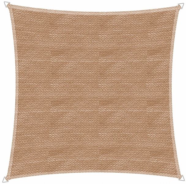 Windhager Sonnensegel "Capri Quadrat" 4x4m, schilf günstig online kaufen