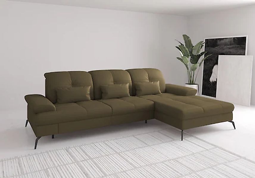 sit&more Ecksofa »Amica«, inkl Sitztiefenverstellung und Armteilverstellung günstig online kaufen