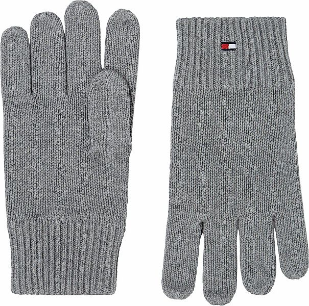 Tommy Hilfiger Strickhandschuhe "ESSENTIALS FLAG GLOVES" mit Logostickerei günstig online kaufen