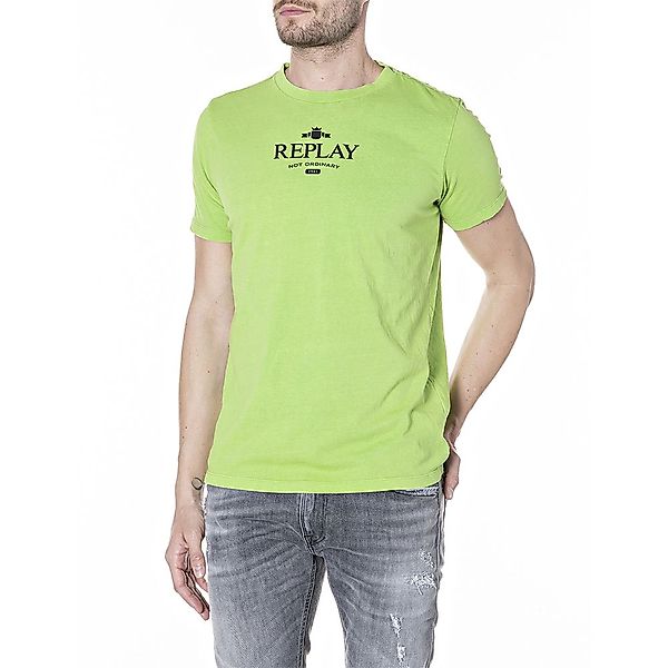 Replay M3491.000.22662g T-shirt 2XL Acid Green günstig online kaufen