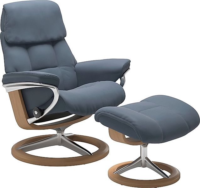 Stressless Relaxsessel "Ruby" Set, Relaxsessel mit Hocker, mit Signature Ba günstig online kaufen