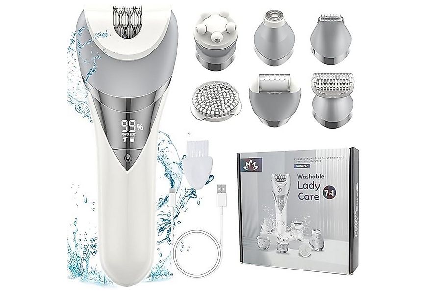 Comfy Mate Epilierer Epilierer für Damen 7-in-1-Haarentfernungsgerät für Fr günstig online kaufen