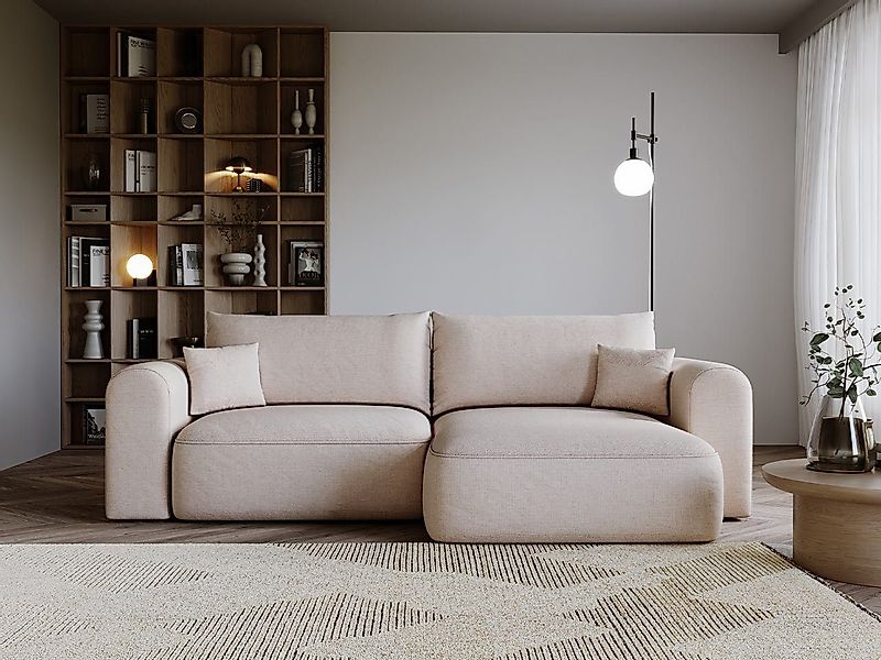 MKS MÖBEL Ecksofa NELSON, Set, Wellenfedern, günstig online kaufen