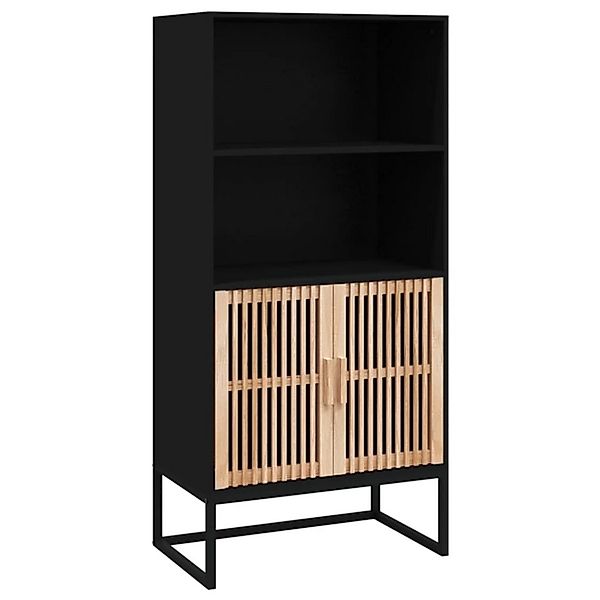 vidaXL Highboard Highboard Schwarz 60x35x125 cm günstig online kaufen