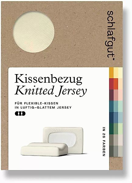 Schlafgut Kissenbezug »Pure flexibler Kissenbezug für Nackenstützkissen«, ( günstig online kaufen