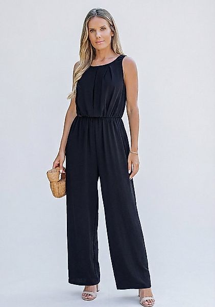 Cupshe Jumpsuit Lässiger ärmelloser Look mit weitem Bein günstig online kaufen