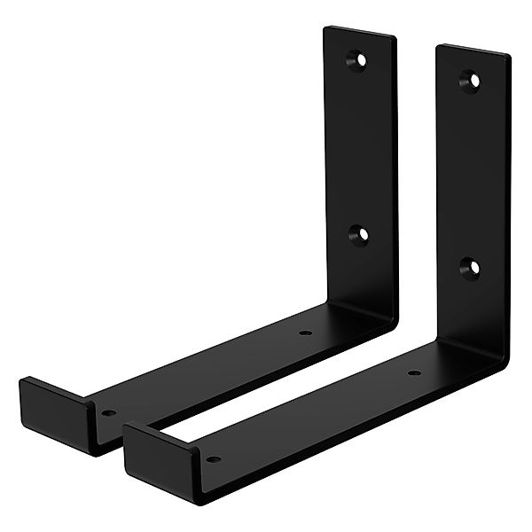 ML-DESIGN Wandregalhalter Regalhalterung L-Form aus Metall, günstig online kaufen