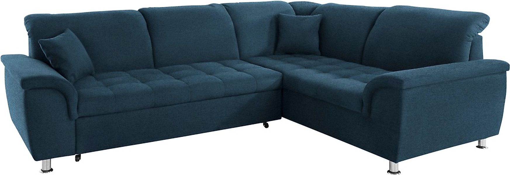DOMO collection Ecksofa »Franzi L-Form«, wahlweise mit Kopfteilverstellung günstig online kaufen