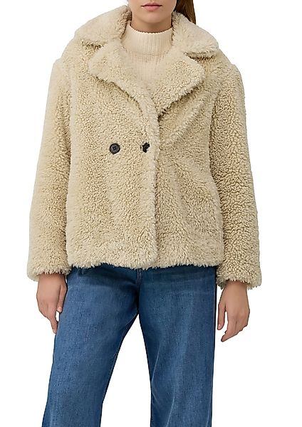 s.Oliver Plüschjacke mit Reverskragen günstig online kaufen
