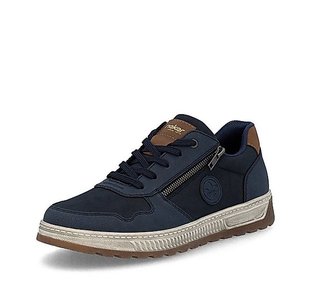 Rieker Rieker - Schnürhalbschuh: Balti - Blau Schnürschuh günstig online kaufen