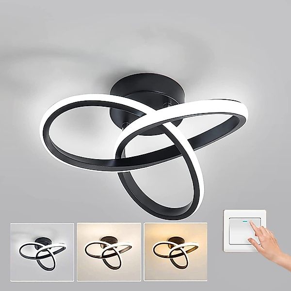 WILGOON Deckenleuchte 30W LED Deckenlampe Kleeblatt günstig online kaufen