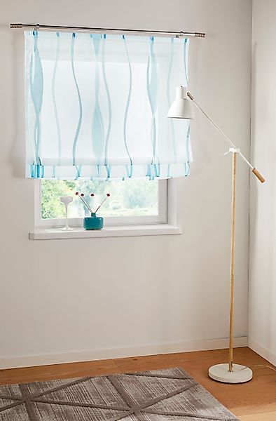 my home Raffrollo Dimona, mit Klettschiene, günstig online kaufen